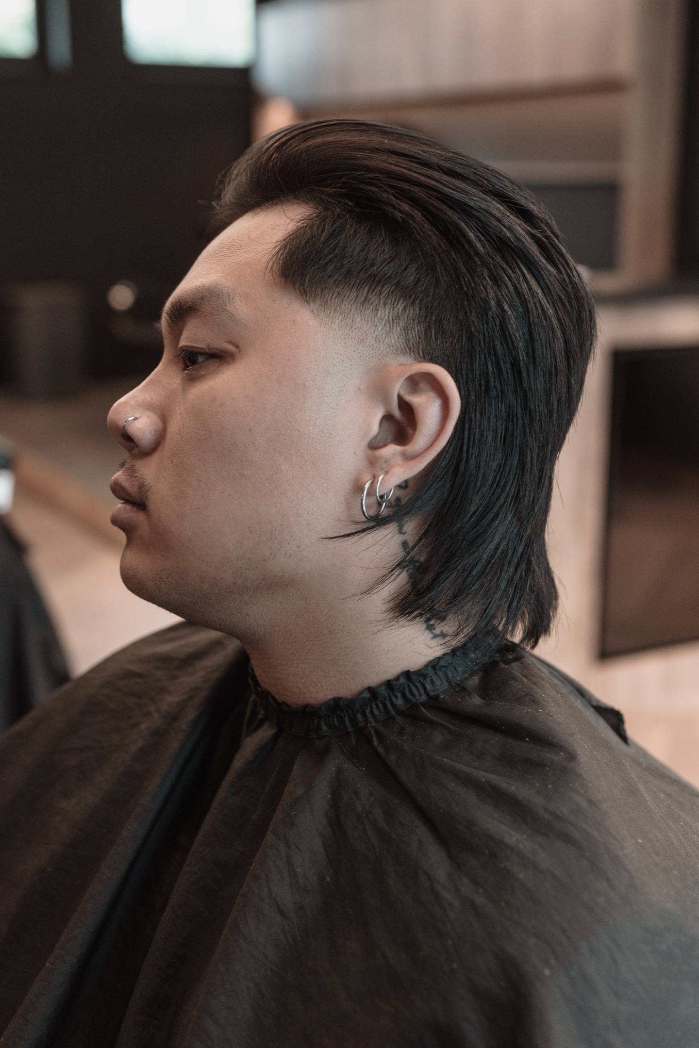 Pompmullet – výsledok strihu z online kurzu Cutsetter